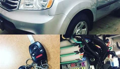 2013 Honda Pilot with our @arcticstart remote start system by Firstech