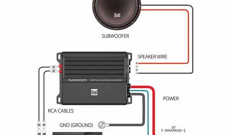 Subwoofer Hook Up Diagrams - Diy How To Install Car Subwoofer With
