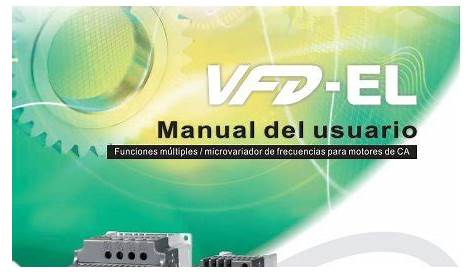 vfd-el manual pdf