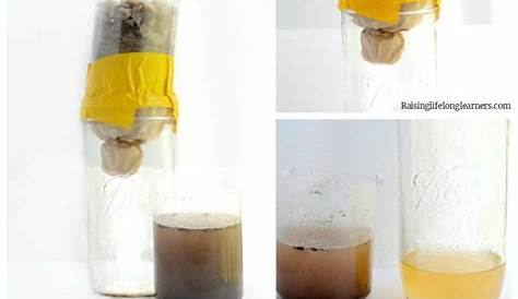 Sand Filter Science Experiment