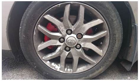 Red front caliper - Toyota Auris Club Gallery - Toyota Owners Club