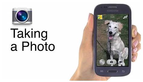 How to Take a Photo on the Jitterbug Touch3 Smartphone - YouTube