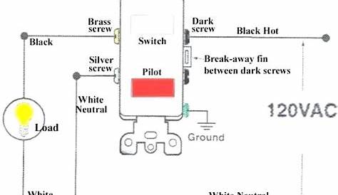 double pole switch circuit diagram