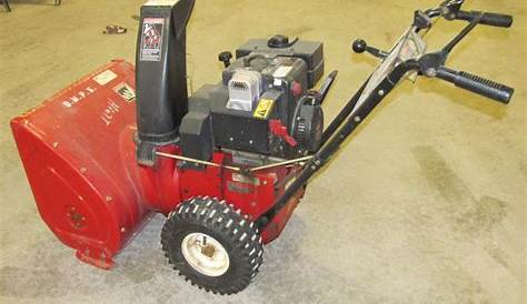 Toro 824 self-propelled snow blower | no-reserve auction on Tuesday