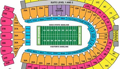 Penn State Football Tickets | Seating Chart | Ohio Stadium