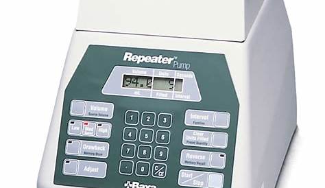 baxa repeater pump manual