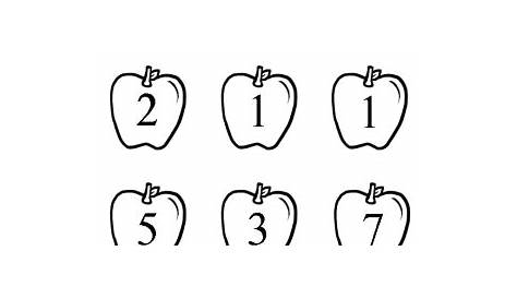 identify numbers worksheet