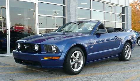2006 Ford Mustang GT Premium Convertible in Vista Blue Metallic