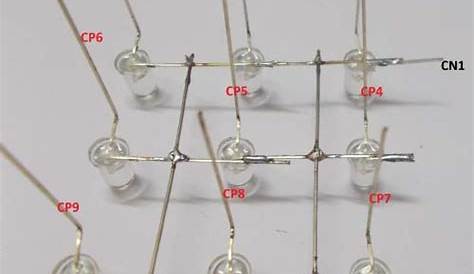 led cube 3x3x3 circuit diagram