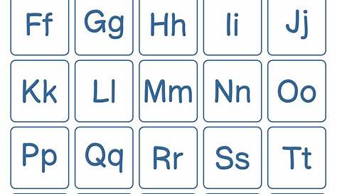 10 Best Printable Lower Case Alphabet Flash Cards - printablee.com