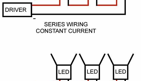 led ceiling light circuit diagram