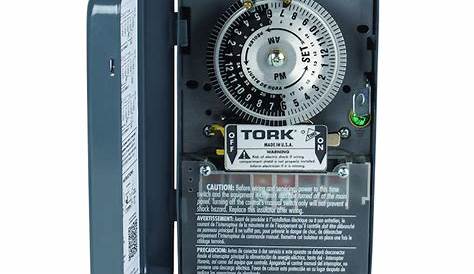 TORK Timers 40-Amp Mechanical Residential Hardwired Lighting Timer in