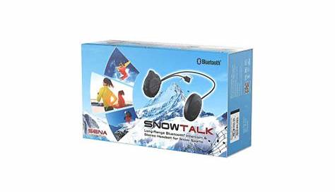Sena SNOWTALK M - Bluetooth Interkom / headset pro lyžařské helmy