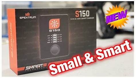 Spektrum S150 smart charger “unboxing" - YouTube