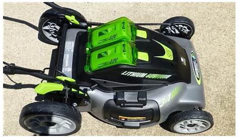 Earthwise 40 volt, 20 inch, 3 in 1, Cordless Electric Lawn Mower - YouTube