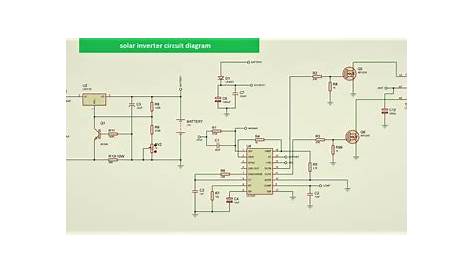2kw solar inverter circuit diagram
