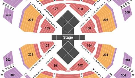 beatles love theatre seating chart