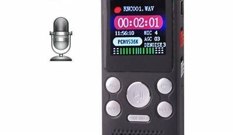 LIGHTNINGCELL DIGITAL VOICE RECORDER 8GB RECHARGEABLE P