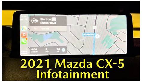 2021 Mazda CX-5 Infotainment | IN DEPTH LOOK of 10.25” System & CarPlay