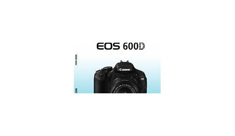 Canon EOS Rebel T3i Manuals | ManualsLib