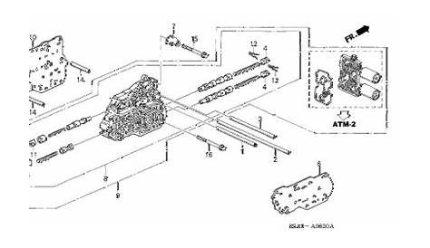 honda civic body parts diagram