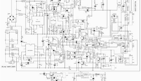 led tv circuit diagram free download