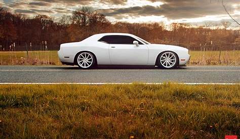 White on White Custom Dodge Challenger — CARiD.com Gallery