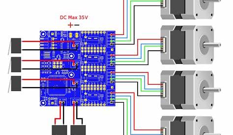 4 wire stepper motor wiring diagram