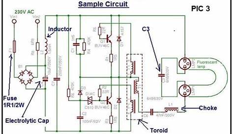 Cfl Lamp Circuit Diagram - Wiring Diagram and Schematics
