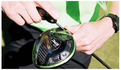 Callaway epic driver adjustment chart - rtssilver