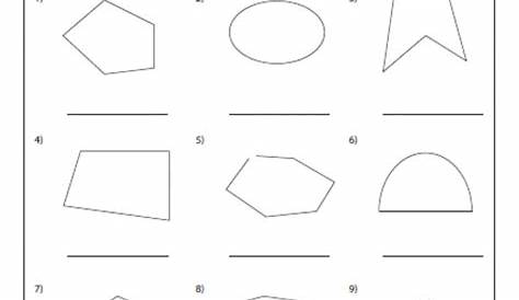 Identifying Polygons Worksheet Pdf – Thekidsworksheet