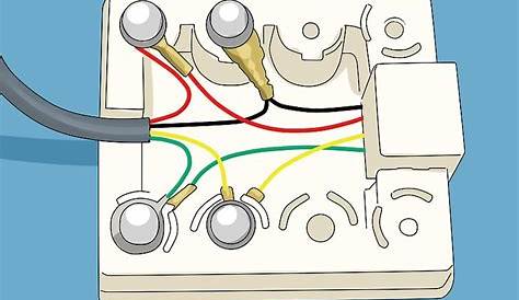 how to wire a telephone jack diagram