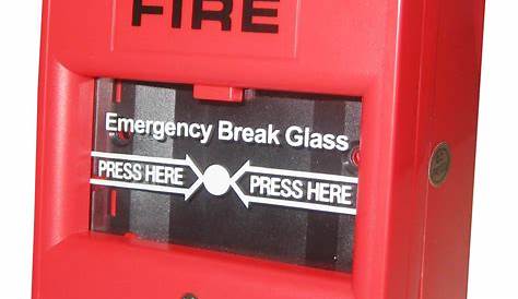 Emergency break glass Fire Alarm manual call point Manual Alarm Call