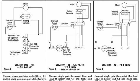 Double Pole Thermostat Wiring Diagram | Manual E-Books - Double Pole
