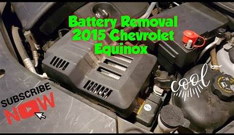 replacing battery in 2014 chevy equinox