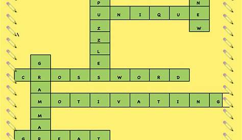 grammar crossword puzzle worksheet
