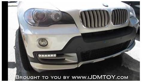 2010 BMW X5 with iJDMTOY LED Daytime Running Lights [HD] - YouTube