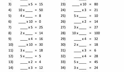 maths worksheet for class 3