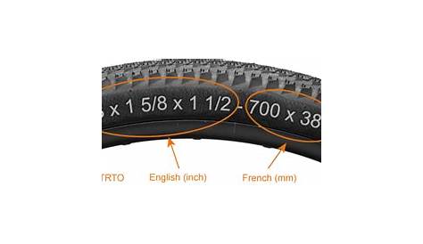 Bicycle Tire Size Conversion Chart - Infoupdate.org