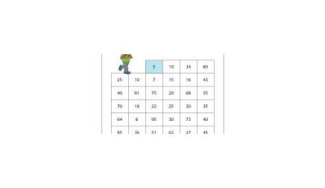 skip counting by 5s worksheet