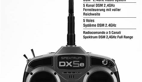 SPEKTRUM DX5E USER MANUAL Pdf Download | ManualsLib