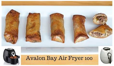 avalon bay air fryer product guide