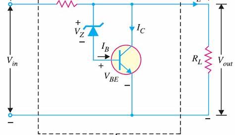 Transistor Shunt Voltage Regulator – Electronics Post