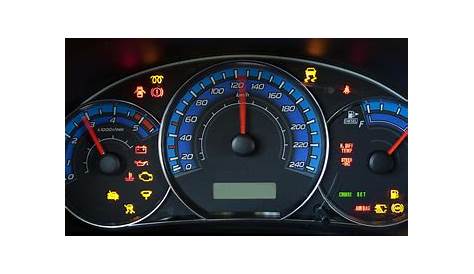 2012 Honda Accord Dashboard Lights