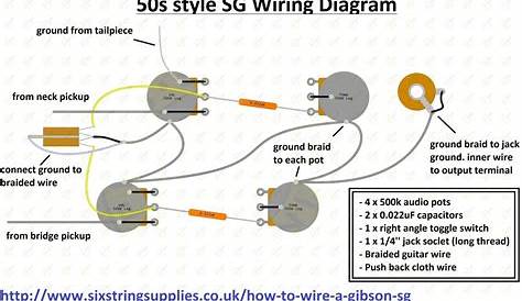 gibson 3 humbucker wiring diagram