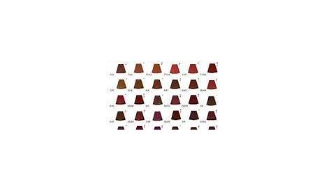 Image result for wella color chart reds in 2020 | Wella color, Wella