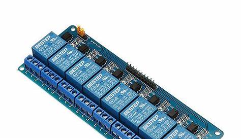 8 relay module schematic