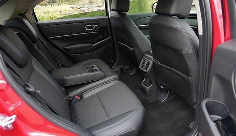 2023 Honda HR-V e-HEV L rear seats – PerformanceDrive