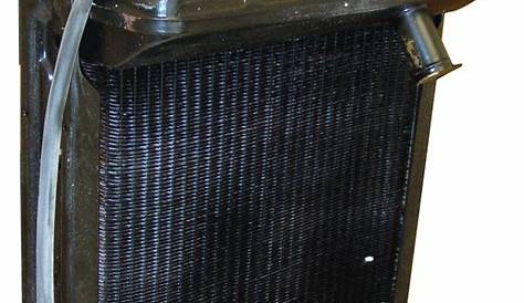 ford tractor parts diagram radiator