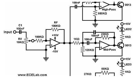 simple mono to stereo converter circuit diagram